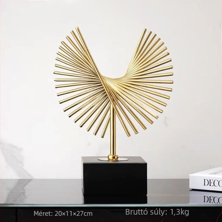 Európai stílusú, luxus és kreatív dekoratív kiegészítő az irodai asztalhoz, TV-szekrényhez, folyosóra, boros szekrényhez és otthoni dekorációhoz