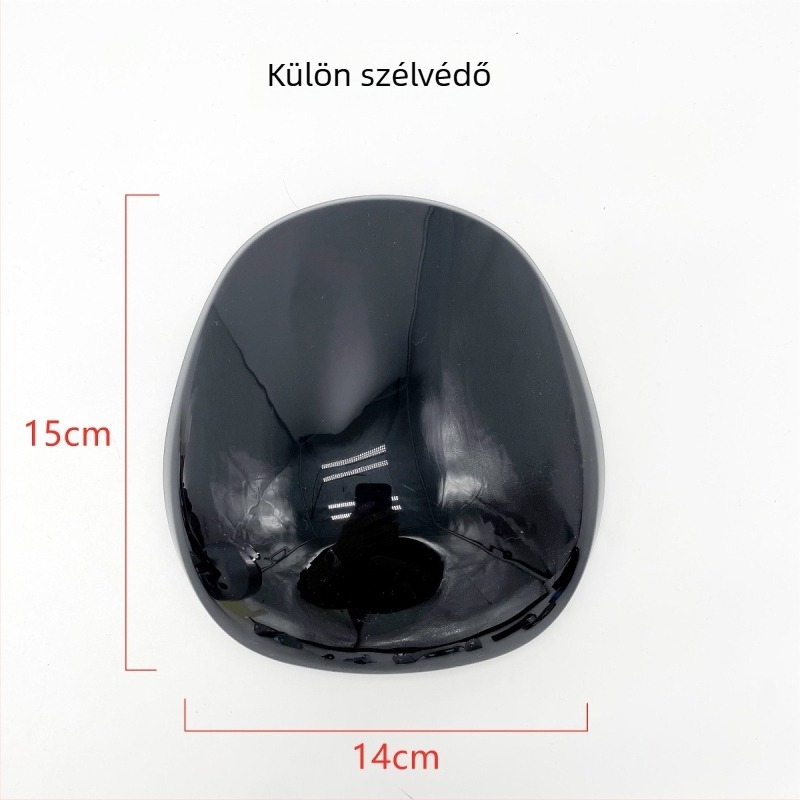 Elektromos járműhöz tervezett első szélvédő és műszerfalfedő