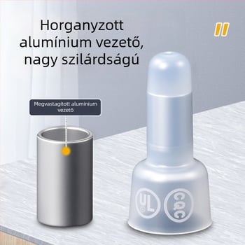 CE-1X Zárt terminál vezetékekhez, krimp sapka
