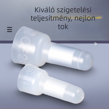 CE-1X Zárt terminál vezetékekhez, krimp sapka