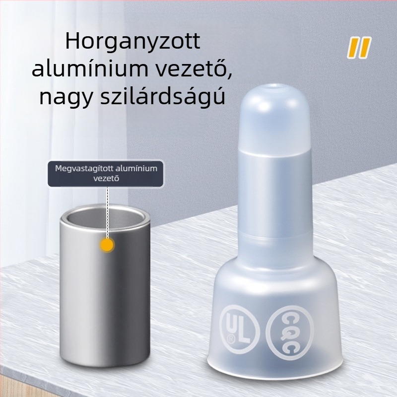 CE-1X Zárt terminál vezetékekhez, krimp sapka