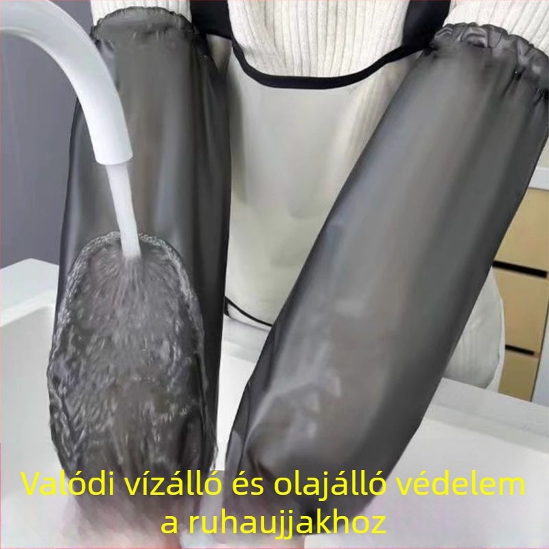 Új stílusú TPU konyhai ujjvédők – vízállóak, olaj- és szennyeződésállóak, uniszex otthoni feladatokhoz