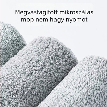 Szenyeződés elkülönítő mop vödör forgó szárítással, kéz nélküli használathoz, háztartási hengeres mop rendszer