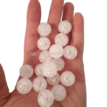 Akril repesztett gyöngyök, 6–18 mm, szabadon fűzhető gyöngyök gyermekeknek DIY karkötőhöz