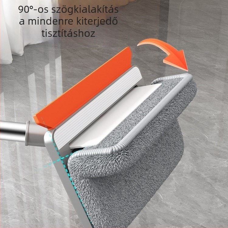 Új mini érintés nélküli tisztító eszköz padlóvonalak és üveg tisztítására, mikroszálas fejjel, többfunkciós