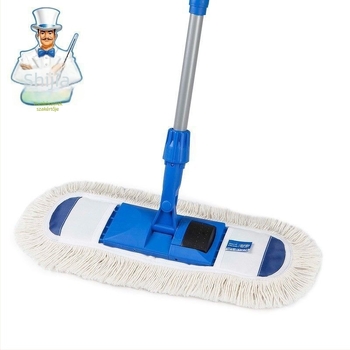 Háztartási lapos mop fa padlókhoz, pamutfonalból