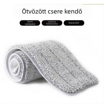 Lapos mophoz cserélhető kendő, univerzális önragasztó nagy mopfej, extra vastag és hosszú