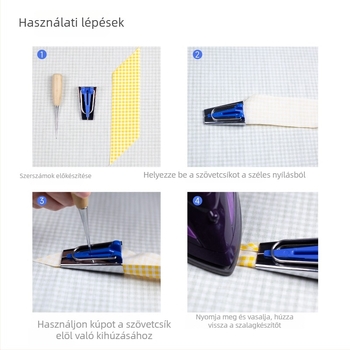 Koling Peremgörgő 6–25 mm – Fém patchwork DIY eszköz