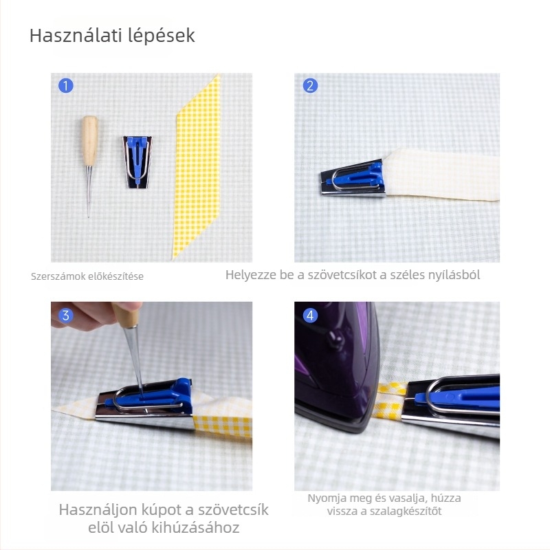 Koling Peremgörgő 6–25 mm – Fém patchwork DIY eszköz