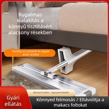 Kétfunkciós nedves és száraz padló mop, kézmosás nélkül, otthoni használatra
