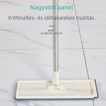 Lapos felmosó vödörrel, automata csavarás, nedves és száraz tisztítás otthonra