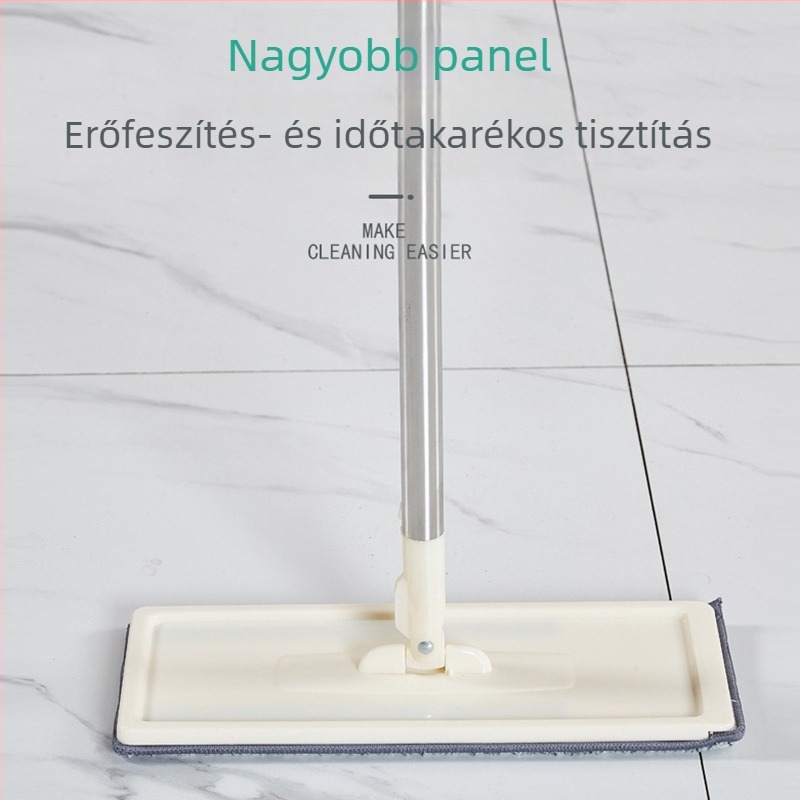 Lapos felmosó vödörrel, automata csavarás, nedves és száraz tisztítás otthonra