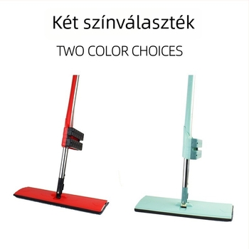 Új, lapos mop otthoni használatra, kézi mosás nélkül, nedvszívó párnával, fa padlókhoz