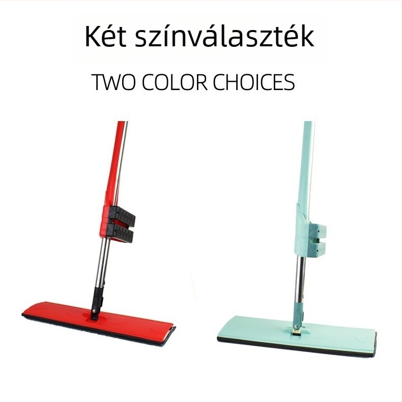 Új, lapos mop otthoni használatra, kézi mosás nélkül, nedvszívó párnával, fa padlókhoz