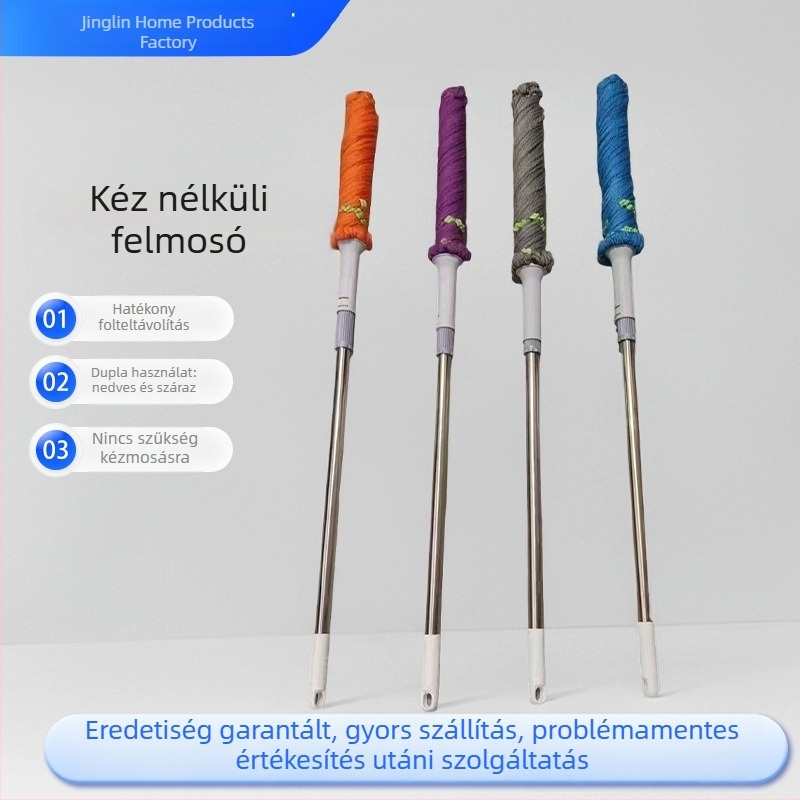 Testreszabott kézben mosható pamut felmosó, önkicsavaró, száraz felmosó, rostok magas szívóképessége