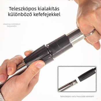 Vezeték nélküli elektromos tisztító kefe és mop — többfunkciós, hosszú nyéllel, nedves és száraz használatra
