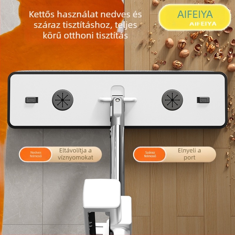 Testreszabott Effia — új, kézmosás nélküli lapos felmosó, nedvszívó, háztartási padlófelmosó
