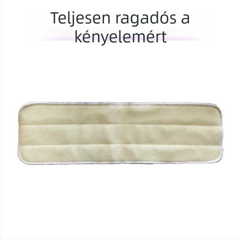 Személyre szabottan feldolgozott ultra finom mikroszálas mopruha plat fejhez – csíkos éllel – tartós dörzsölés és tisztítás