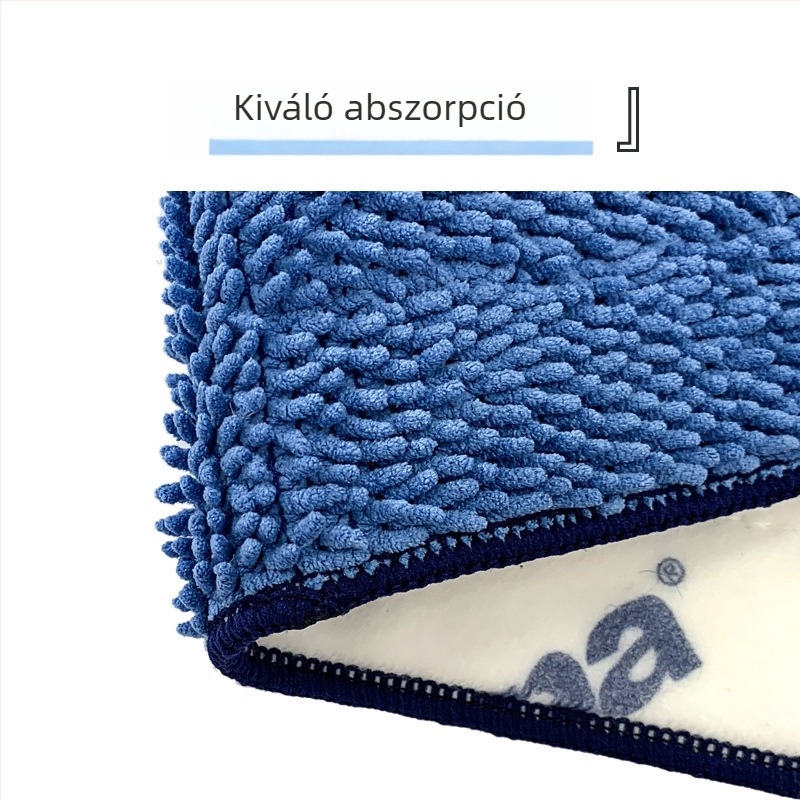 Mikroszálas Chenille felmosófej száraz felszívásra