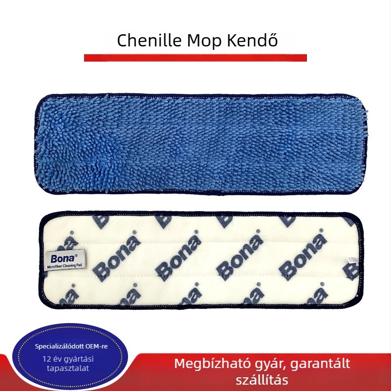 Mikroszálas Chenille felmosófej száraz felszívásra