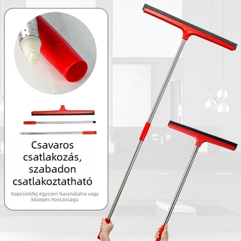 Padlós mop készlet vízszívóval, szivaccsal és kaparóval otthoni használatra