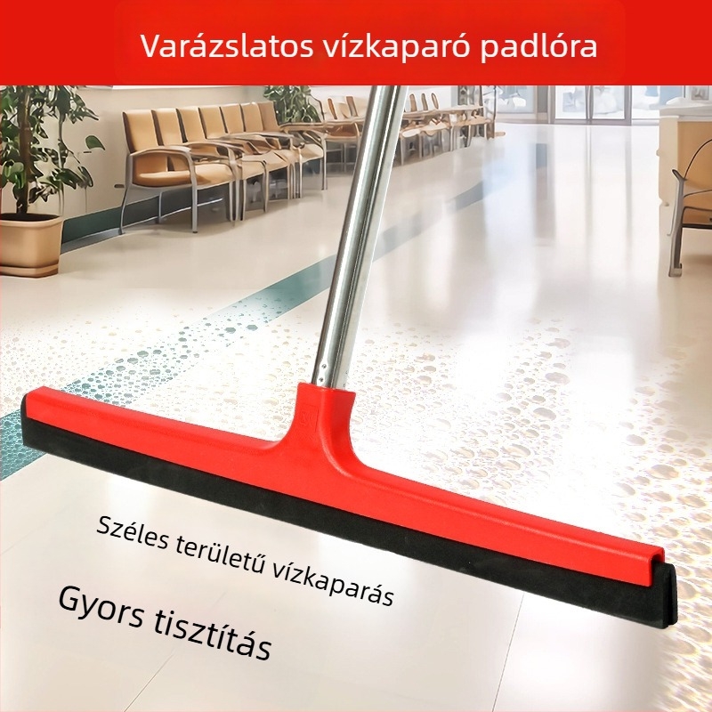 Padlós mop készlet vízszívóval, szivaccsal és kaparóval otthoni használatra