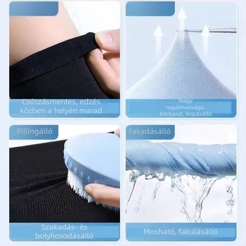 Ice Silk hűsítő karvédők UV védelemmel, hosszított kivitel, uniszex, sporthoz