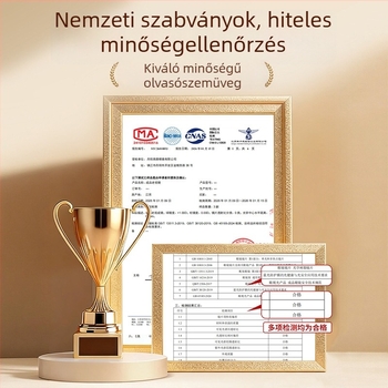 6812 Magas felbontású olvasószemüveg idős nőknek, elegáns négyszögletes teljes kerettel