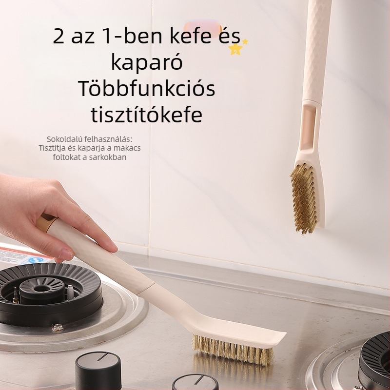 Gáztűzhely tisztító kefe – multifunkcionális konyhai súroló
