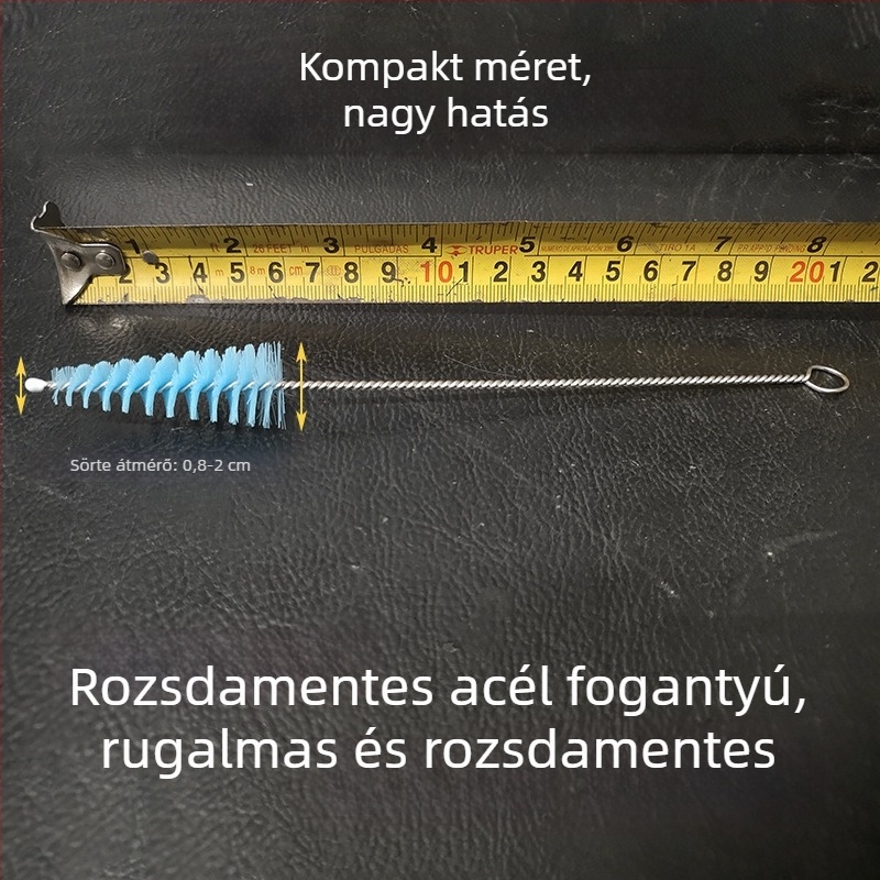 Klíma ventillátor-kiárat tisztítókészlet: ventilátor-kefével, hézagokhoz kefével és vízgyűjtő tasakkal