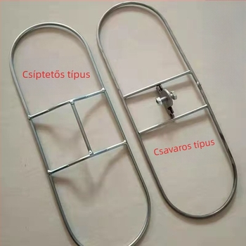304 rozsdamentes acélból készült mop keret lapos mophoz, cserélhető fej tartóval, univerzális kompatibilitás, 40/60/90/100 cm