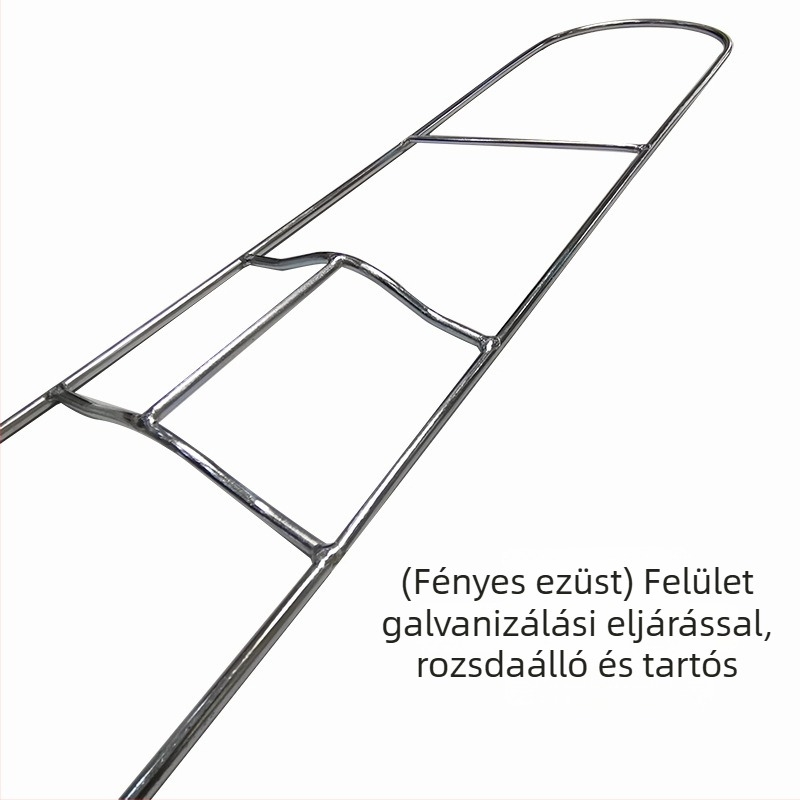 304 rozsdamentes acélból készült mop keret lapos mophoz, cserélhető fej tartóval, univerzális kompatibilitás, 40/60/90/100 cm