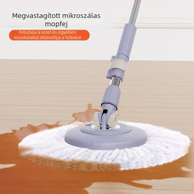 Forgó mophoz univerzális cserélhető fej, rendkívül nedvszívó mikroszálas