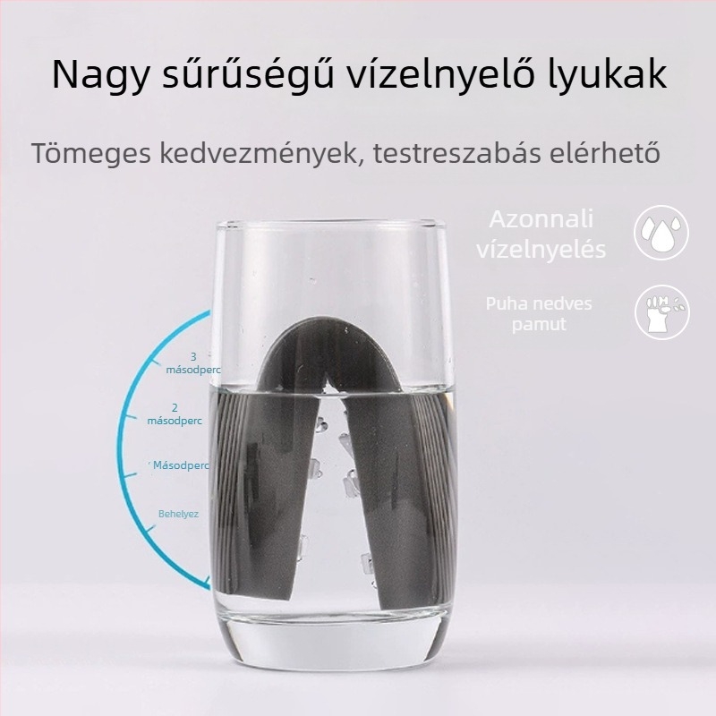 Universális mini felmosó cserélhető feje, nedvszívó szivacs fej, hordozható kézi felmosó fej