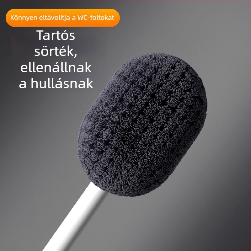 Hosszú nyélű WC-kefe alapos otthoni tisztításra