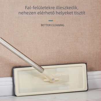 Kéz nélküli lapos felmosóvödörrel – nedves és száraz használatra