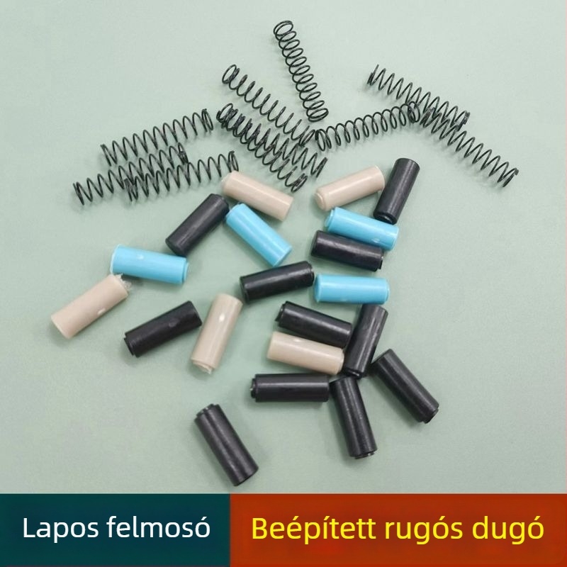Lapos felmosó javító készlet beépített rugóval, belső rugóval, nyomó rugóval, dugócsipeszel és rongy tartozékokkal
