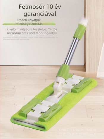 Csere kendő síkmophoz kapcsokkal, háztartási törölköző-clip, tömörfa padló- és csempe mophoz, Lazy Mop