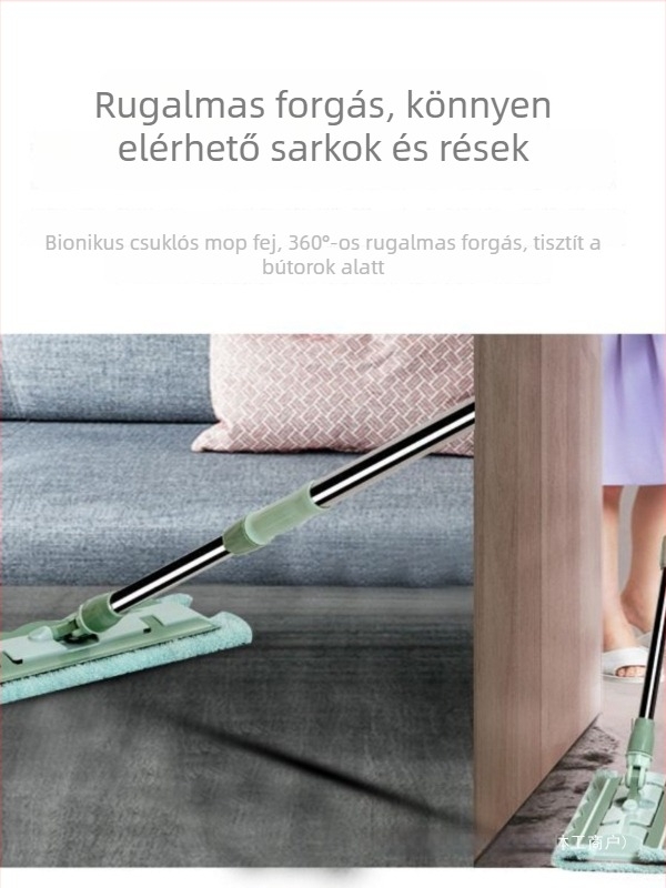 Csere kendő síkmophoz kapcsokkal, háztartási törölköző-clip, tömörfa padló- és csempe mophoz, Lazy Mop