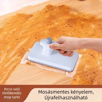 Mini sík felmosó kendővel az arc számára, érintés nélküli, hordozható asztali tisztításhoz – száraz és nedves használatra
