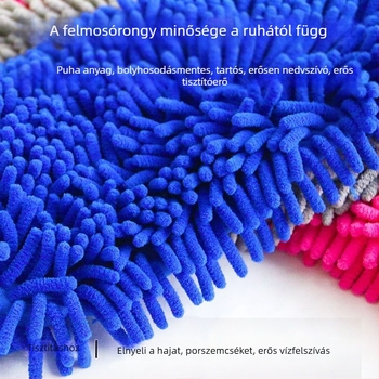 Chenille nagy pormop, nedvszívó és szálmentes tisztító mop, szállodák és létesítmények számára, modell 6090120