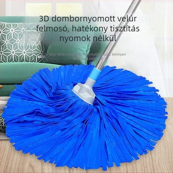 Őz bőréből készült mop, nedvszívó, kéz nélküli használat, sík fejű, hagyományos kettős használatú a nedves és száraz tisztításhoz