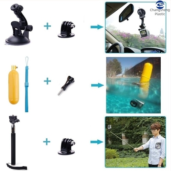 Sportkamera kiegészítő készlet GoPro tartóval és DJI Mountain Dog külső fotózáshoz és élő közvetítéshez