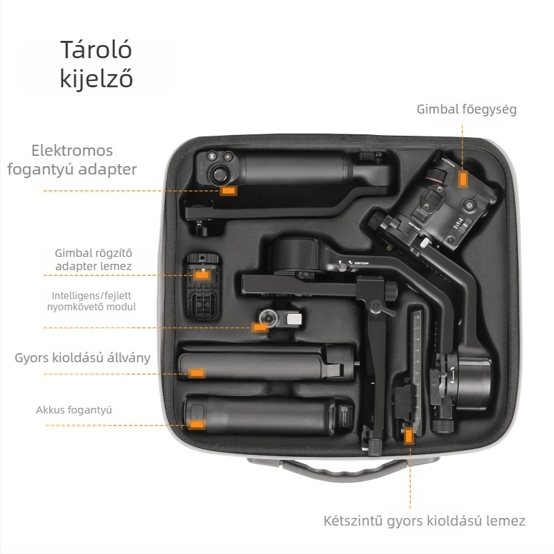 Sunnylife Tároló táska DJI RS 5 készlethez – védő kiegészítők kézi stabilizátorhoz