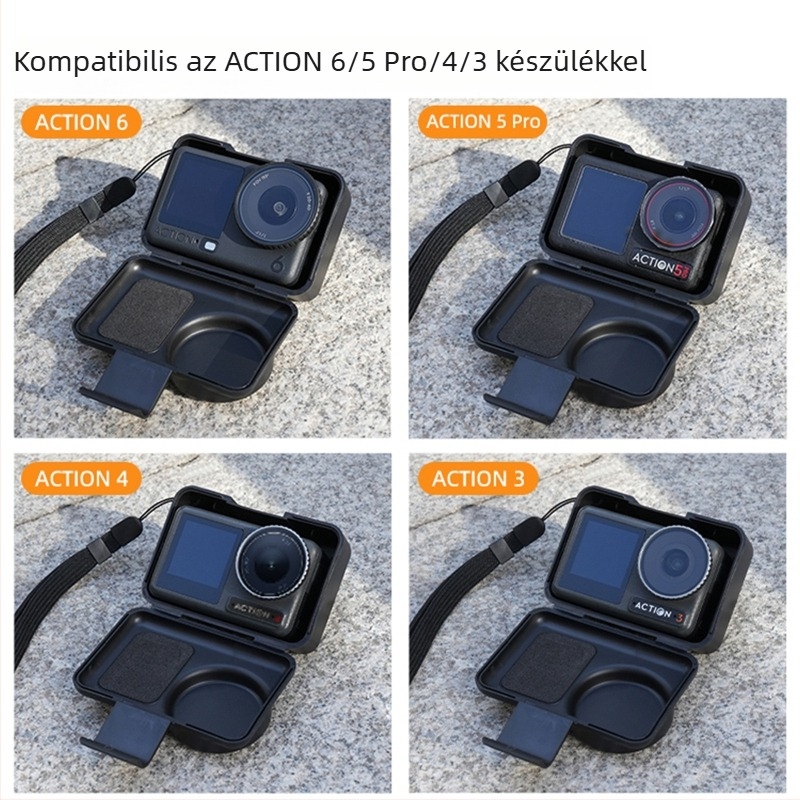 Sunnylife Action 6/5 Pro/4/3 tároló doboz ütés- és zuhanás elleni védelem, hordozható tároló kiegészítő