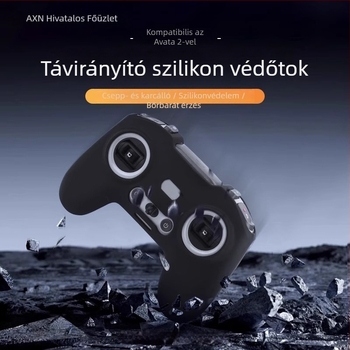 DJI Avata 2 távirányítóhoz készült szilikon védőfedél FPV, karcolásálló és kopásálló