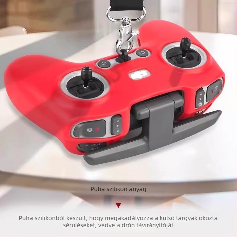 DJI Avata 2 távirányítóhoz készült szilikon védőfedél FPV, karcolásálló és kopásálló