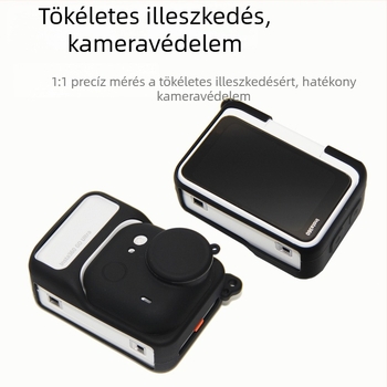 Insta360 Go Ultra szilikon védőtok – ütésálló és elvesztés elleni védelem, sportkamera-kiegészítő
