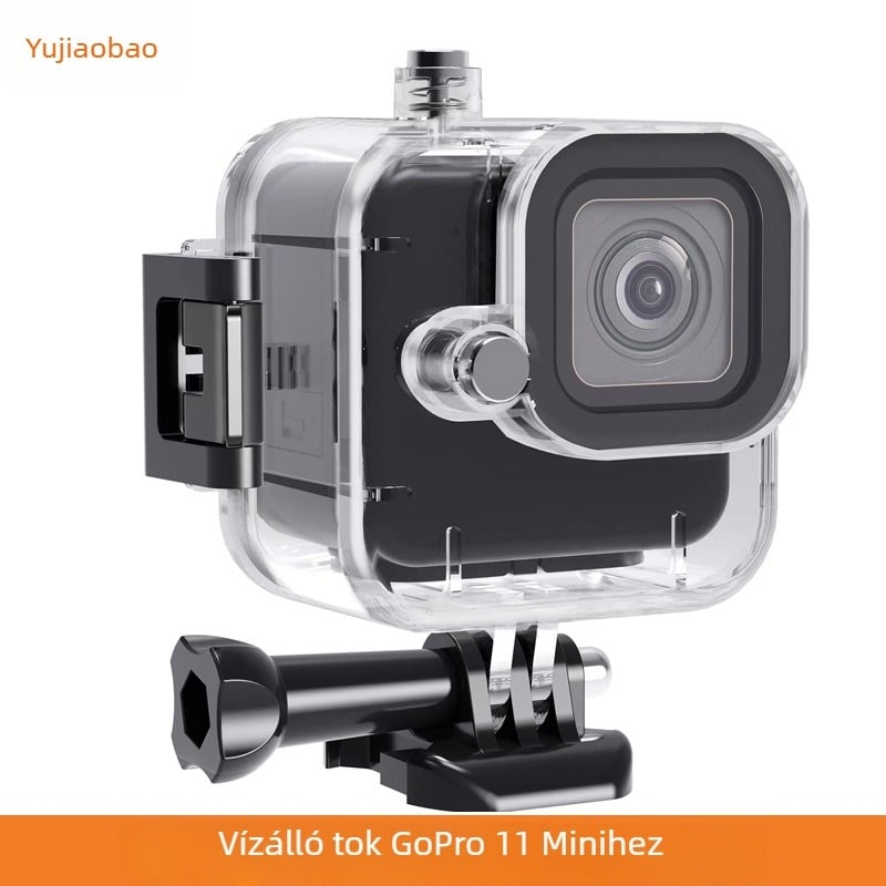 GoPro Hero 11 Mini vízálló ház sportkamerához – merülésre tervezett védőburkolat, polikarbonát
