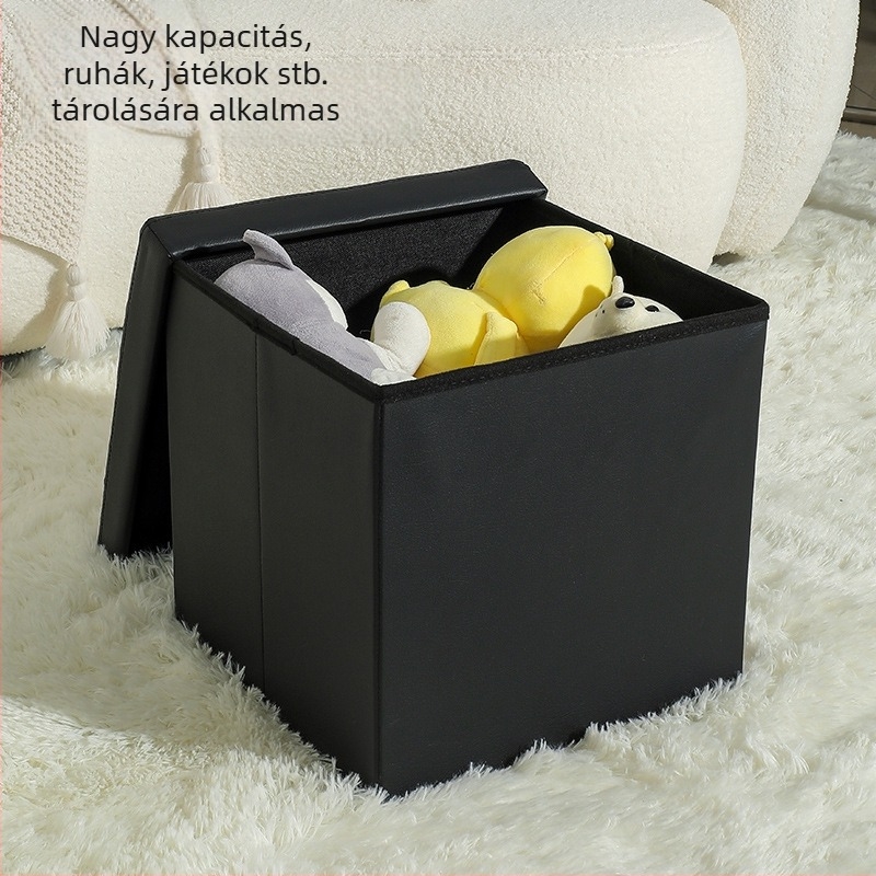 Közvetlen a gyártótól: Összecsukható tároló puff, otthoni használatra, többfunkciós, bőr, japán stílus, egyedi méretek fotók alapján